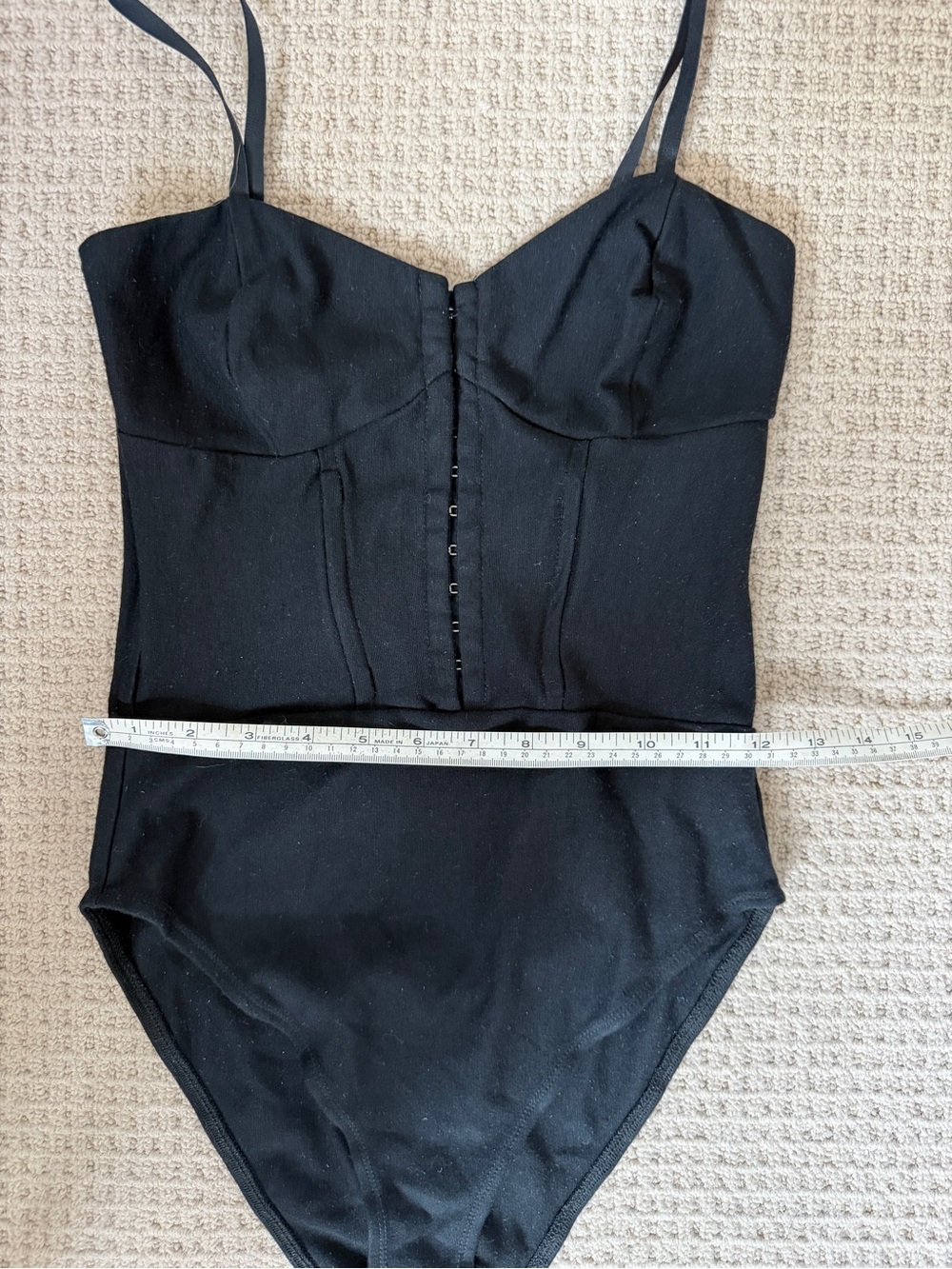 Topshop Hook & Eye Corset Bodysuit | Size 6 - Picture 3 of 5